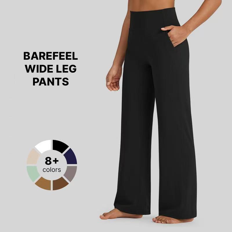 Cycling Commute Pants - 여성용 세로 스트레이트 레그 팬츠(사이드 포켓