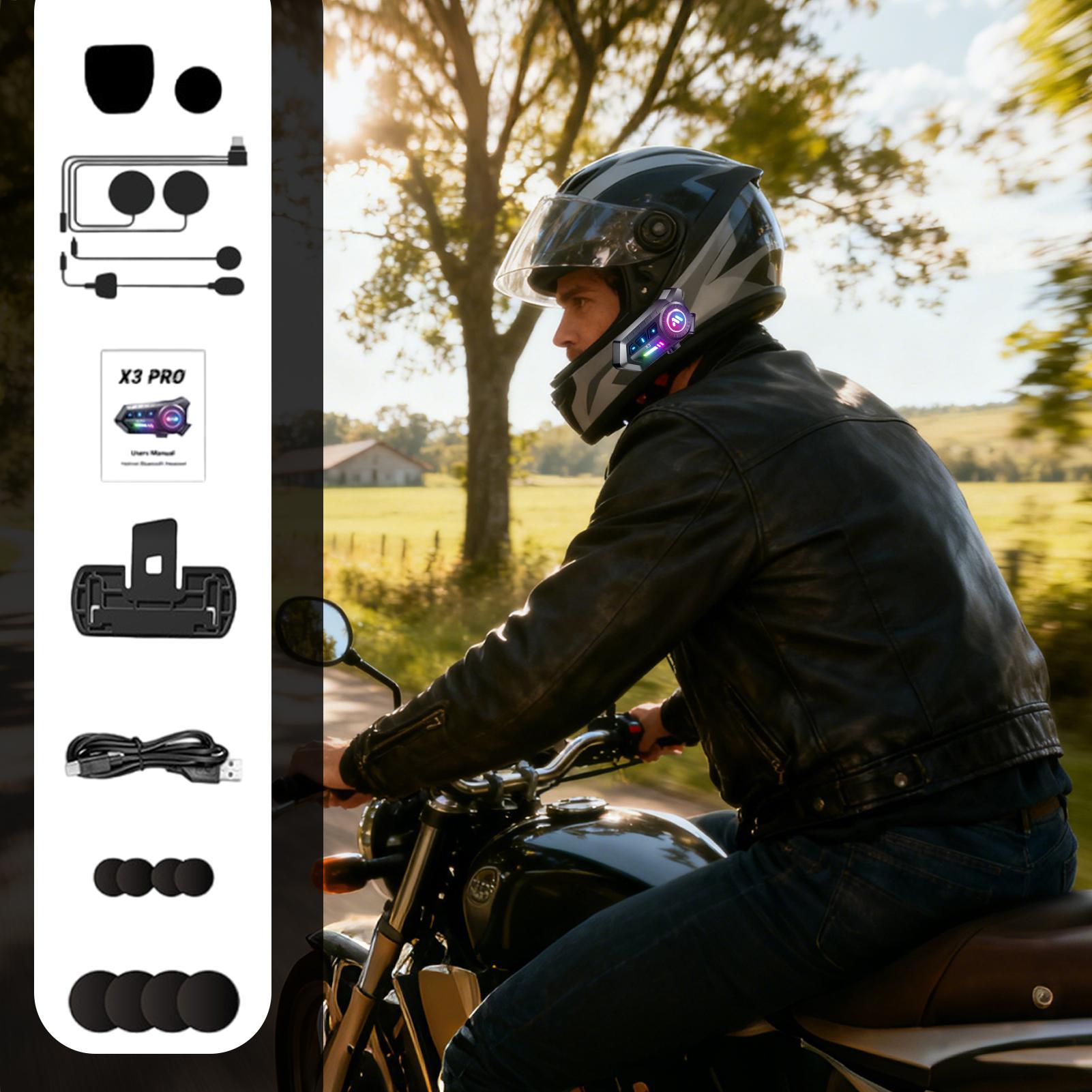 Commute Cycling Helmet - 오토바이 헤드폰 무선 스마트 헬멧 헤드셋