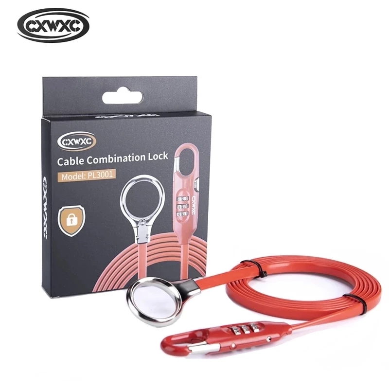 자전거 휴대용 암호 잠금 1.8 미터 확장 미니 헬멧  - Cable Lock Flexible 리뷰 및 가격