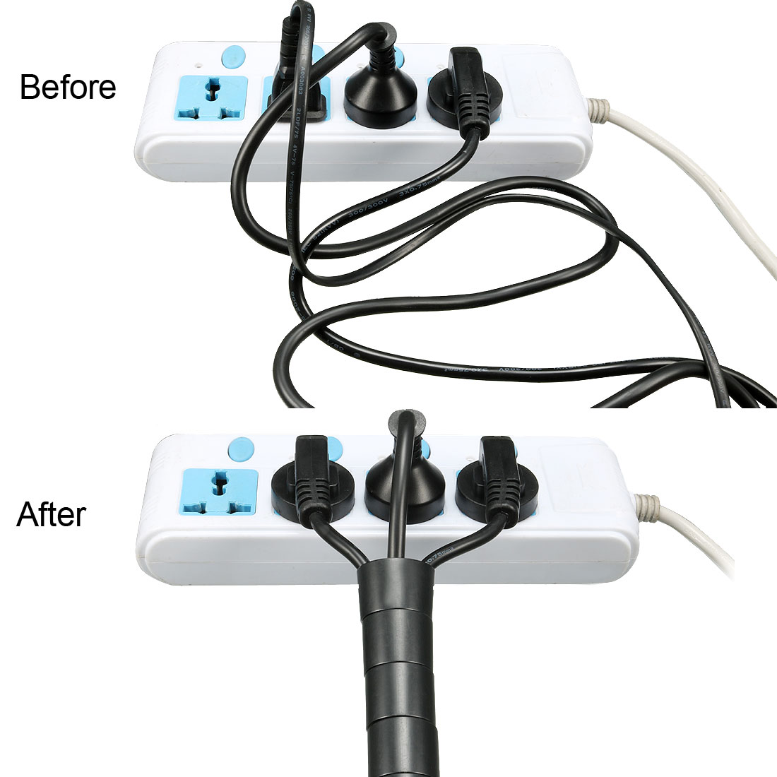 유연한 나선형 케이블 정리기 PE 폴리에틸렌 튜빙 와이 - Cable Lock Flexible 리뷰 및 가격