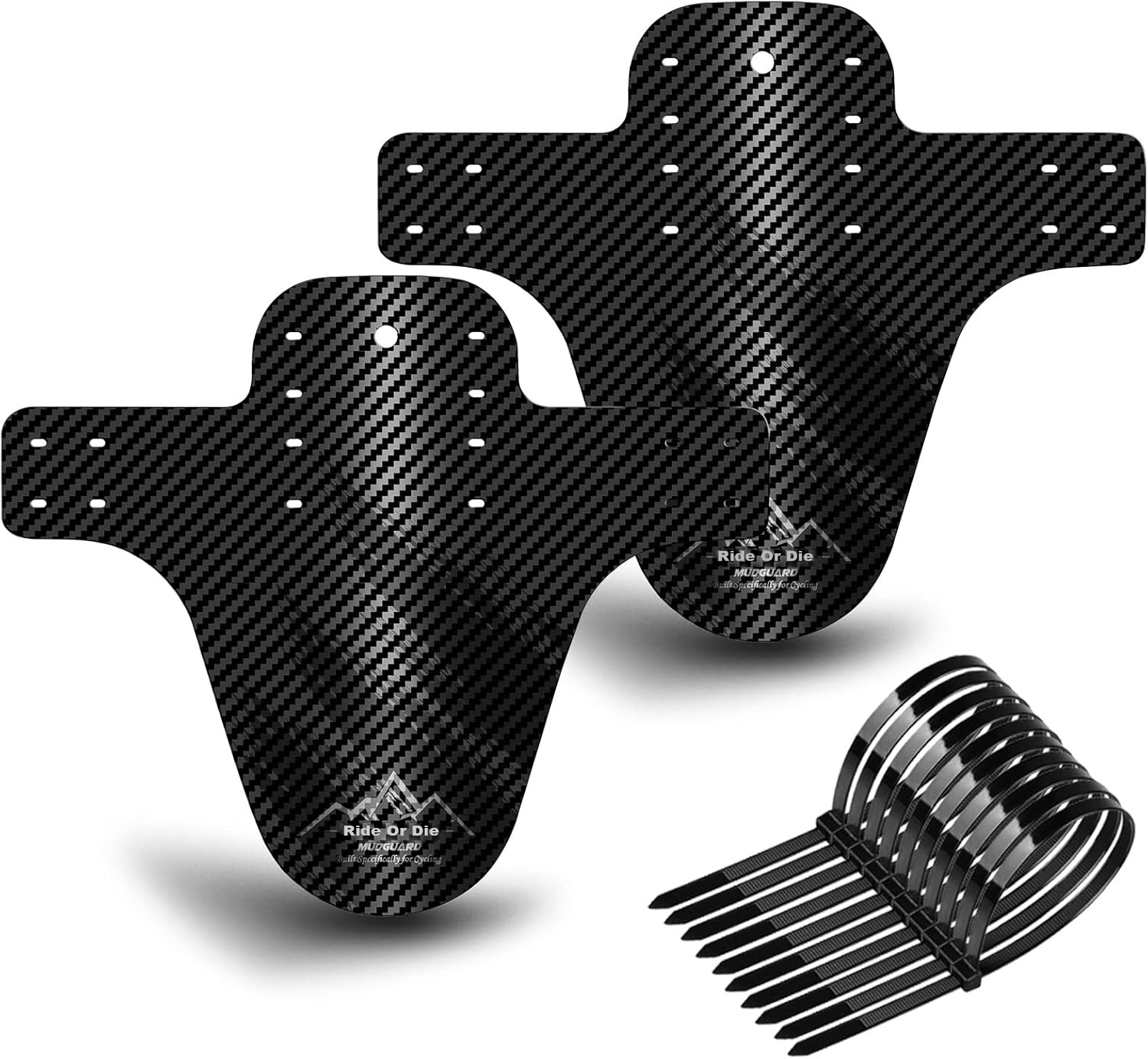 2개/세트 자전거 펜더 산악 카본 패턴 자전거 머드 가 - Fender Mudguard Set 리뷰 및 가격