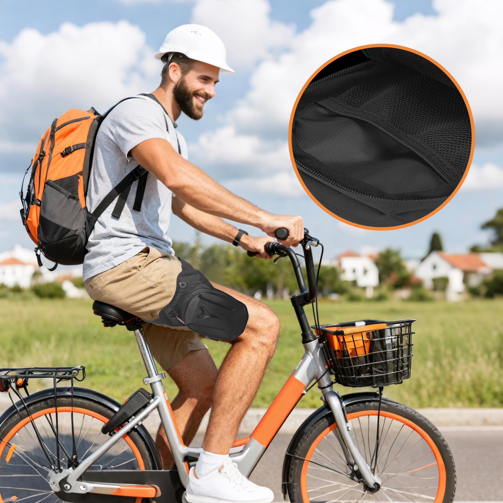 허벅지 가방 오토바이 방수 사이클링 허리 파우치 로드  - Commuter Cycling 리뷰 및 가격