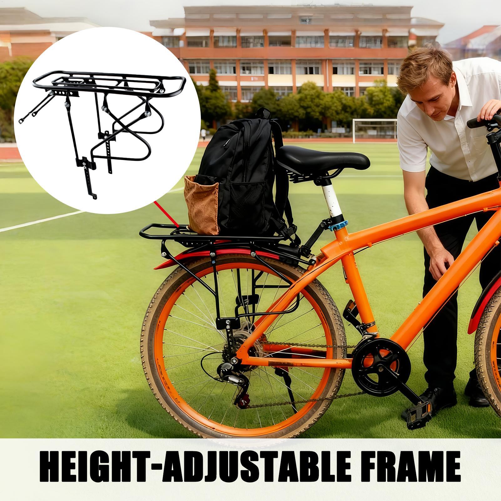 자전거 후면 랙 200kg 용량 조절 가능한 강철 자전 - Commuter Cycling 리뷰 및 가격
