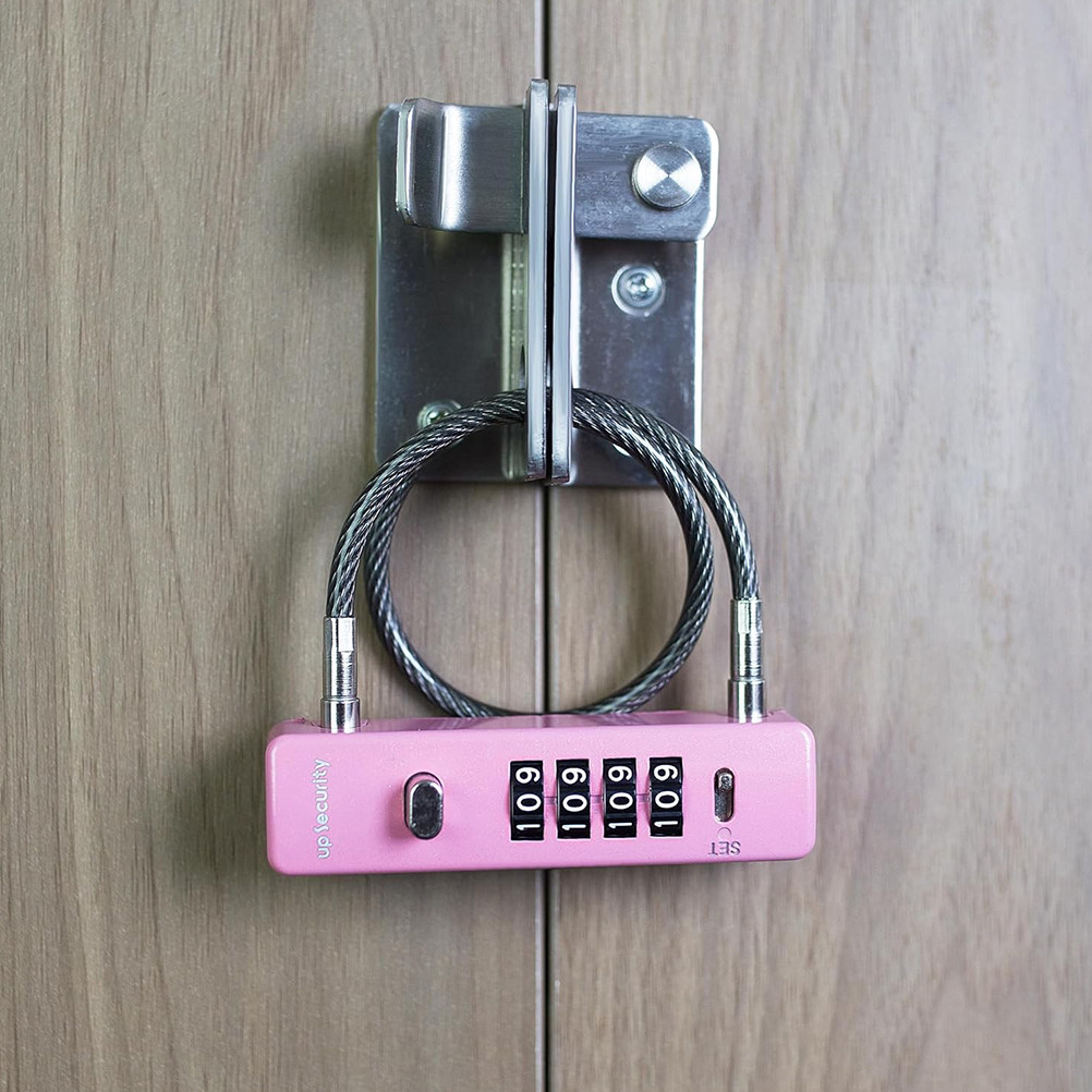 스틸 와이어 케이블 조합 잠금장치 4자리 도난 방지 자 - Cable Lock Flexible 리뷰 및 가격