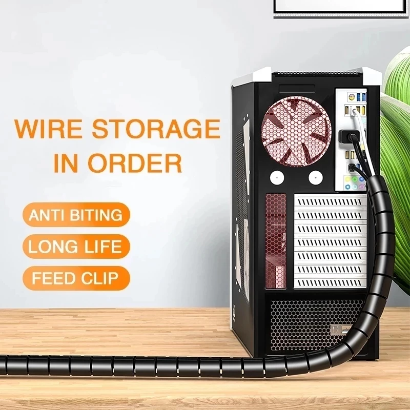 2M/1M 유연한 나선형 케이블 와이어 보호기 케이블  - Cable Lock Flexible 리뷰 및 가격
