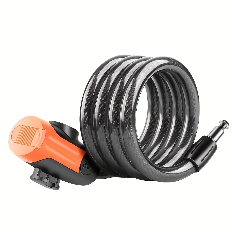 1세트 절단 방지 PVC 코팅 키형 스틸 케이블 자전거 - Cable Lock Flexible 리뷰 및 가격