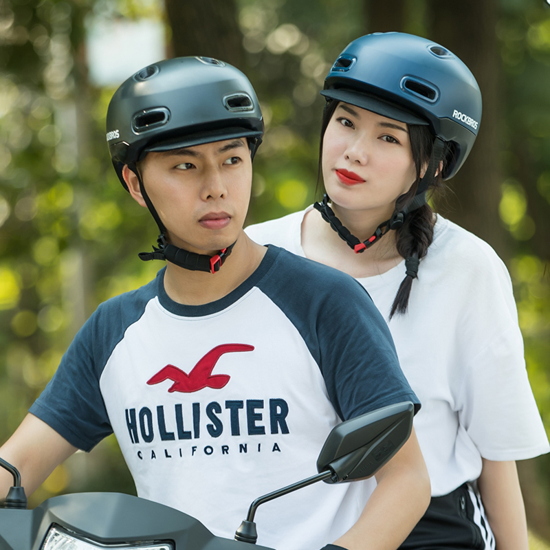 ROCKBROS 자전거 헬멧 (캐주얼 브림 부착형) 사 - Commute Cycling Helmet 리뷰 및 가격