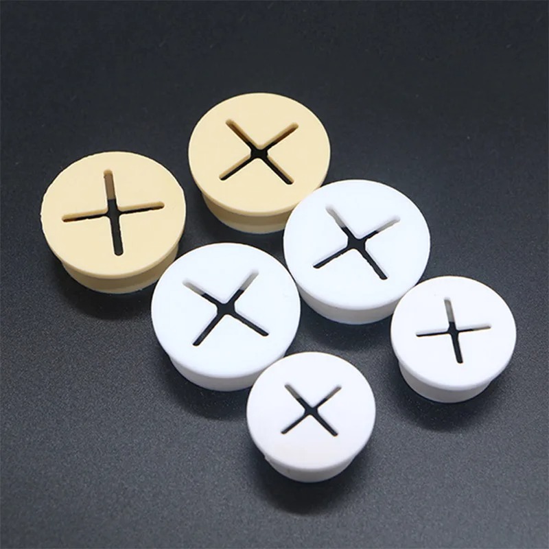 5PCS 유연한 고무 라운드 케이블 구멍 커버 가스켓  - Cable Lock Flexible 리뷰 및 가격