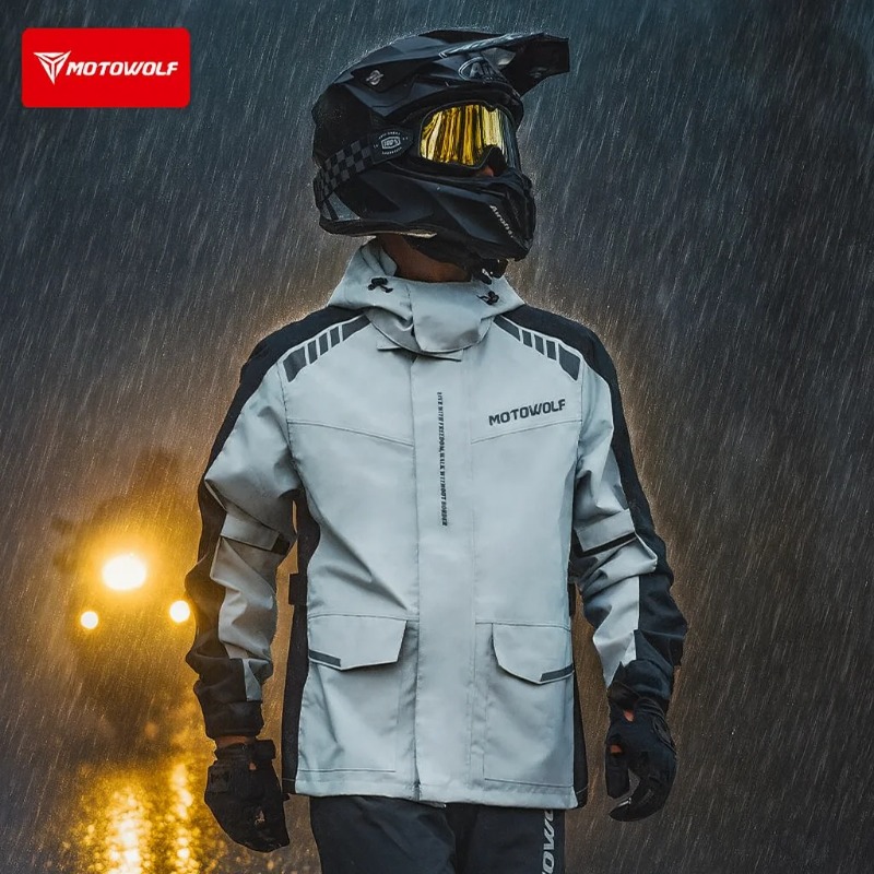 모토울프 반사 오토바이 레인 재킷 방수 사이클링 하이킹 - Cycling Commuter Rain Jacket 리뷰 및 가격