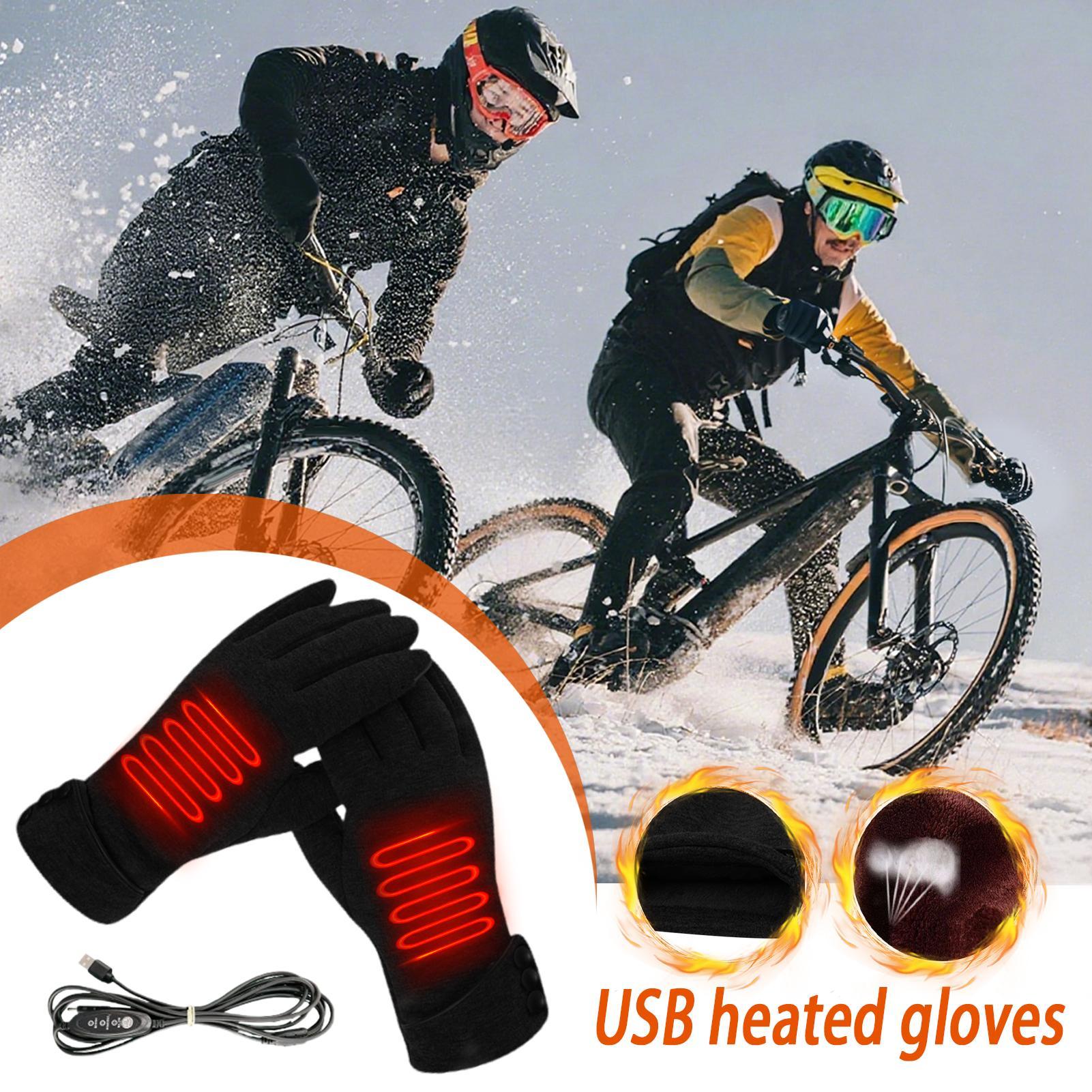 난방 장갑 3단계 USB 방풍 전기 장갑 일상 통근용  - Winter Cycling Commute 리뷰 및 가격