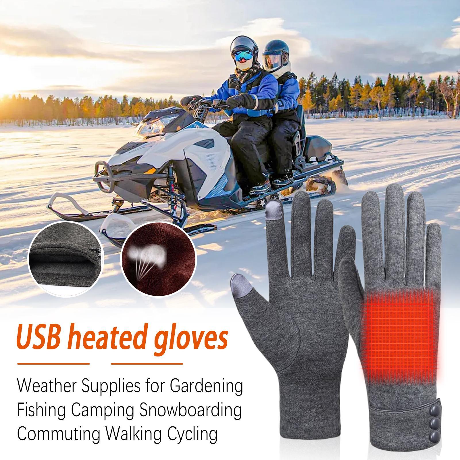 난방 장갑 3단계 USB 방풍 전기 장갑 일상 통근용  - Winter Cycling Commute 리뷰 및 가격