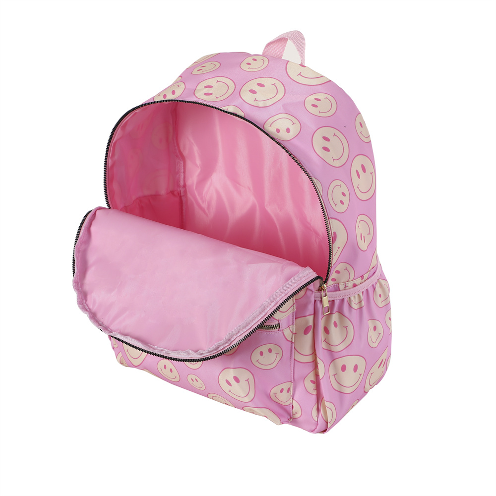 어린이용 꽃무늬 나일론 배낭, 체크 무늬 스마일 백 투 - Saddle Bag Under Seat 리뷰 및 가격