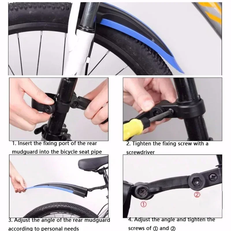 1 세트 자전거 머드 가드 내구성 자전거 펜더 조정 가 - Fender Mudguard Set 리뷰 및 가격