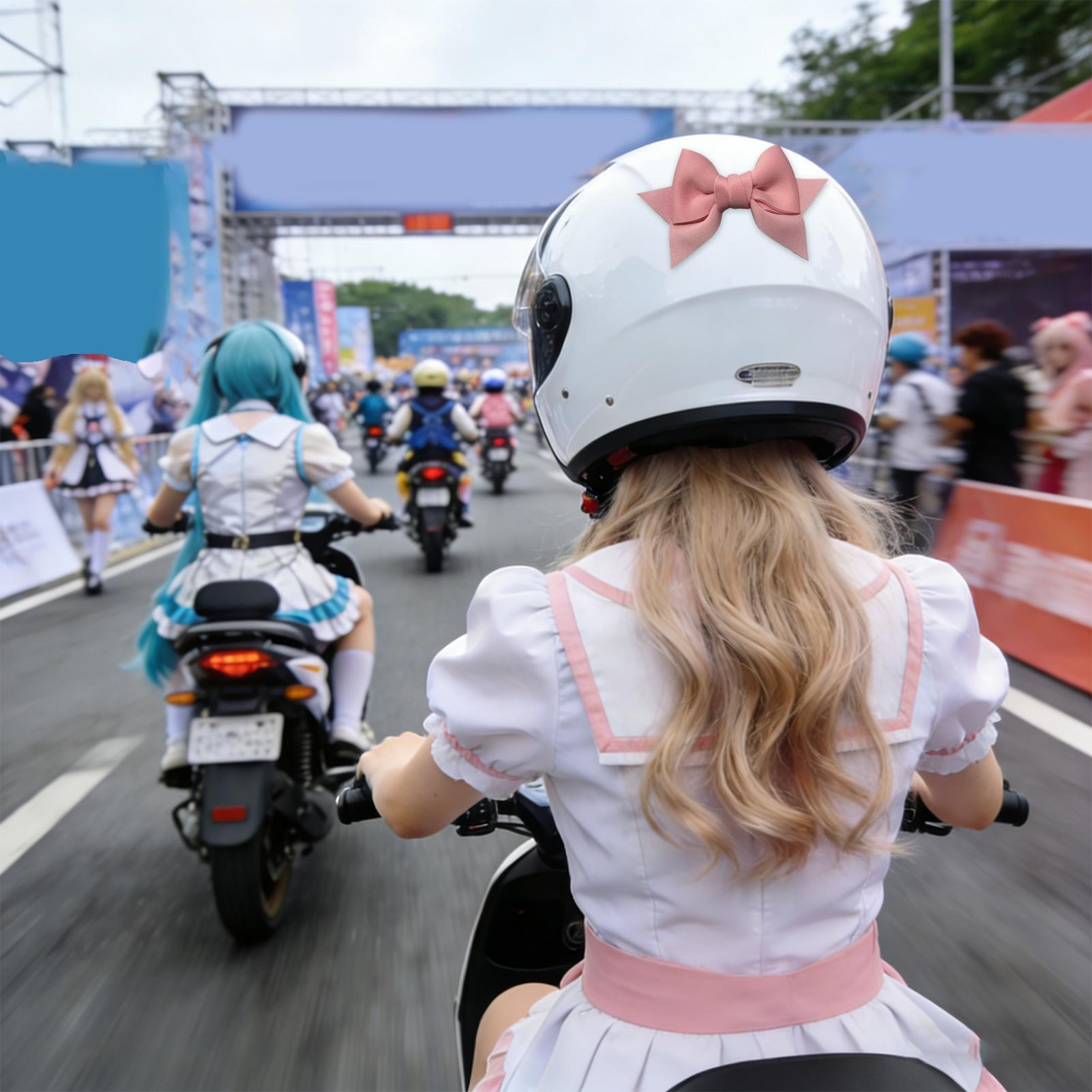 헬멧 보우 3D 패션 탈부착 가능 오토바이 보우 귀여운 - Commute Cycling Helmet 리뷰 및 가격