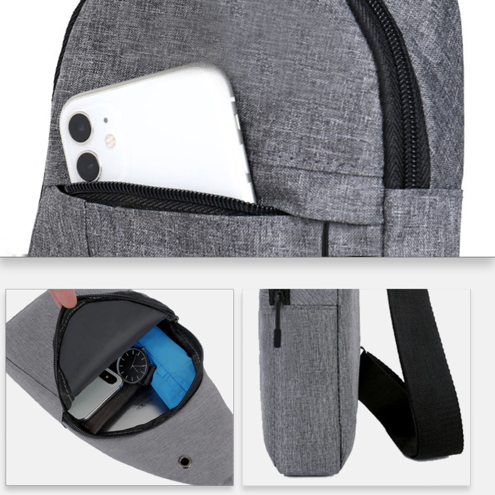 새로운 크로스바디 백 싱글 숄더 체스트 백 퓨 프린트  - Cycling For Commute 리뷰 및 가격